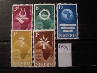 Фото марки Нигерия серия 1962г **