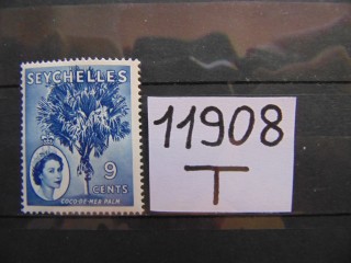 Фото марки Британские Сейшелы 1954г **