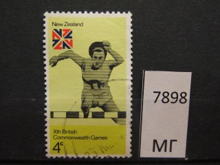 Фото марки Новая Зеландия 1974г