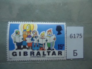 Фото марки Гибралтар *