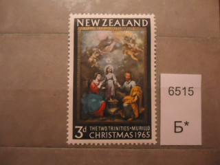Фото марки Новая Зеландия 1965г **