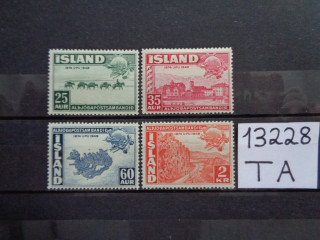 Фото марки Исландия серия 1949г *