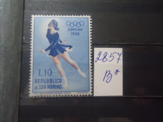 Фото марки Сан Марино 1955г **