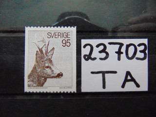 Фото марки Швеция марка 1972г **