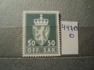 Фото марки Норвегия 1969г **