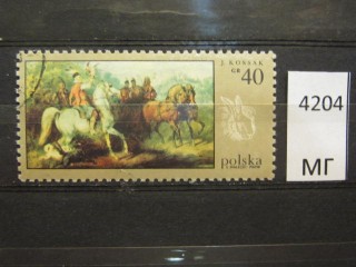 Фото марки Польша 1968г