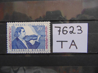 Фото марки Бельгия марка 1958г **