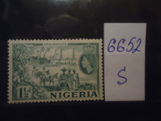Фото марки Брит. Нигерия 1954г **