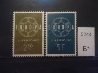 Фото марки Люксембург 1959г серия (7.5€) **
