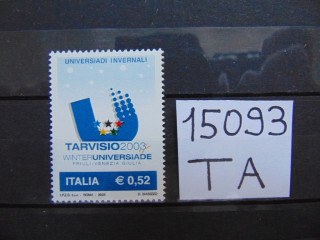 Фото марки Италия марка 2003г **