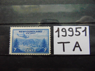 Фото марки Ньюфаундленд марка авиапочта 1943г *