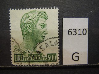 Фото марки Италия 1957г