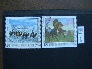 Фото марки Монголия 1969г