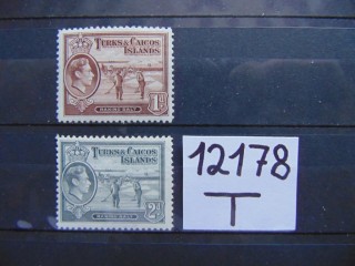 Фото марки Британские Теркс и Кайкос 1938г *
