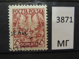 Фото марки Польша 1950г