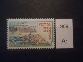 Фото марки США 1964г **