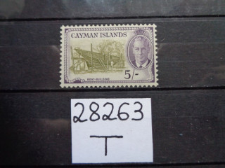 Фото марки Британские Каймановы Острова 1950г *