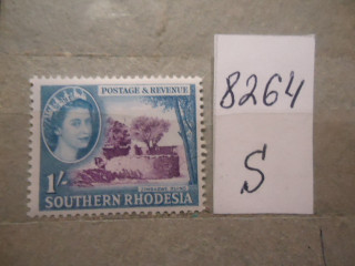 Фото марки Брит. Южная Родезия 1957г **