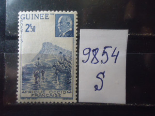 Фото марки Франц. Гвинея 1941г *