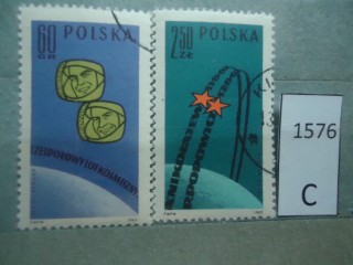 Фото марки Польша 1962г серия