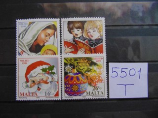 Фото марки Мальта серия 1999г **