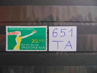 Фото марки Индонезия марка 1969г **