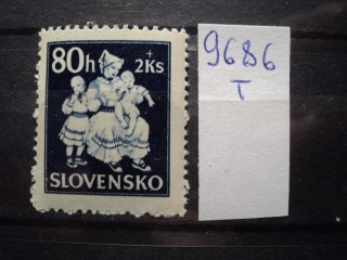 Фото марки Словакия 1943г **