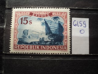 Фото марки Индонезия 1947г **