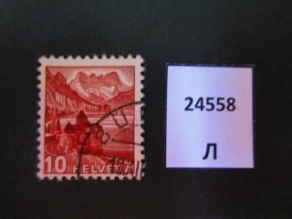 Фото марки Швейцария 1934-43гг