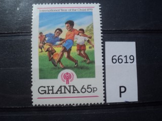 Фото марки Гана 1979г **
