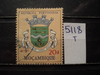 Фото марки Порт. Мозамбик 1961г