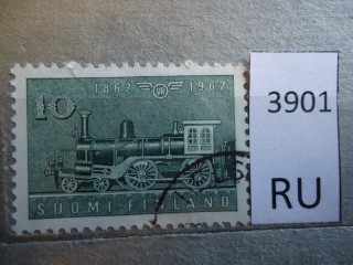 Фото марки Финляндия. 1962г