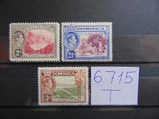 Фото марки Британская Доминика 1938г *