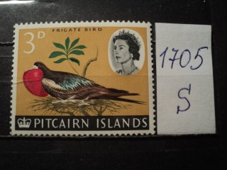 Фото марки Питкерн остров 1964г *