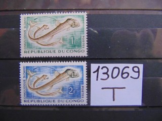 Фото марки Конго 1961г **