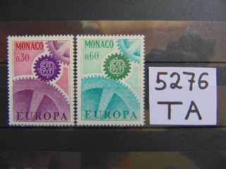 Фото марки Монако серия 1967г **