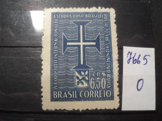Фото марки Бразилия 1959г **
