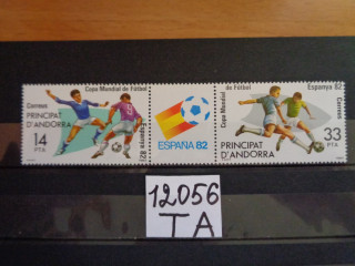 Фото марки Испанская Андора серия 1982г **