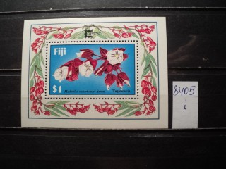 Фото марки Фиджи блок 1987г **