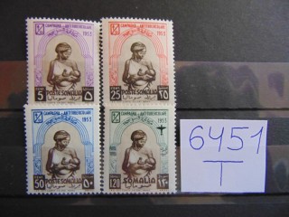 Фото марки Сомали серия 1953г **