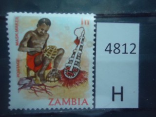 Фото марки Замбия 1981г **