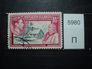Фото марки Питкерн острова 1940г