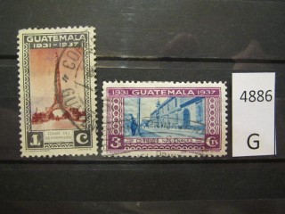 Фото марки Гватемала 1937г
