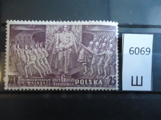 Фото марки Польша 1939г *