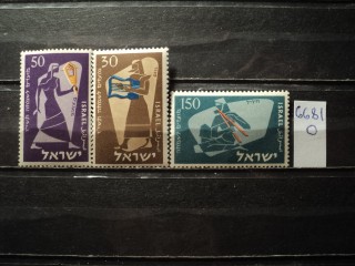 Фото марки Израиль серия 1956г **
