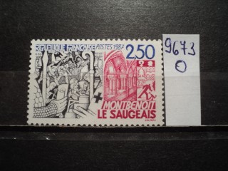 Фото марки Франция 1987г *