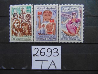 Фото марки Французский Тунис серия 1961г **