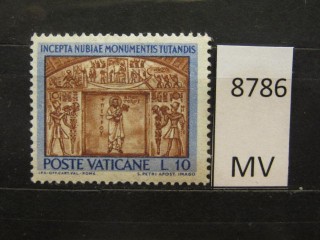 Фото марки Ватикан 1964г *