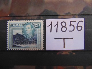 Фото марки Британский Св. Винсент 1938г **