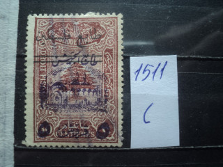Фото марки Ливан 1948г